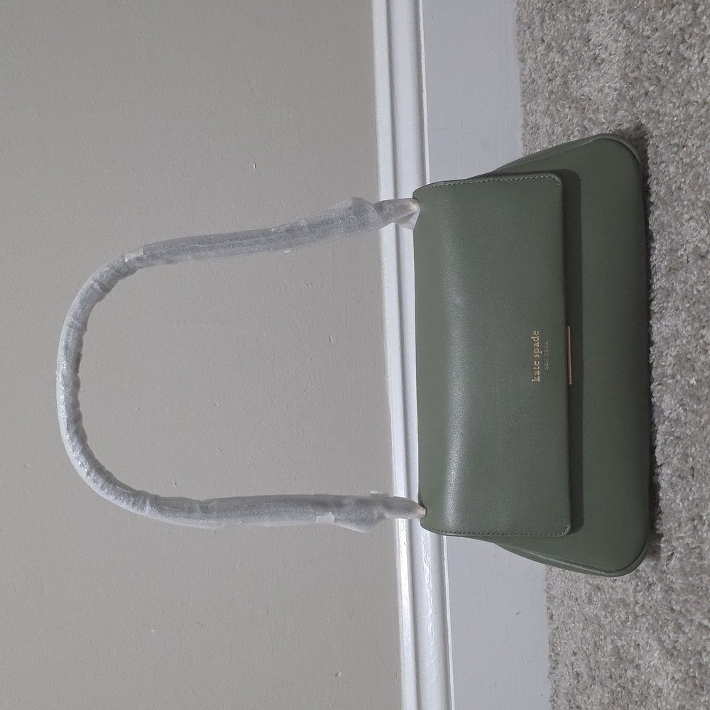 Kate Spade Grace Convertible Shoulder Crossbody Bag Cedar Green